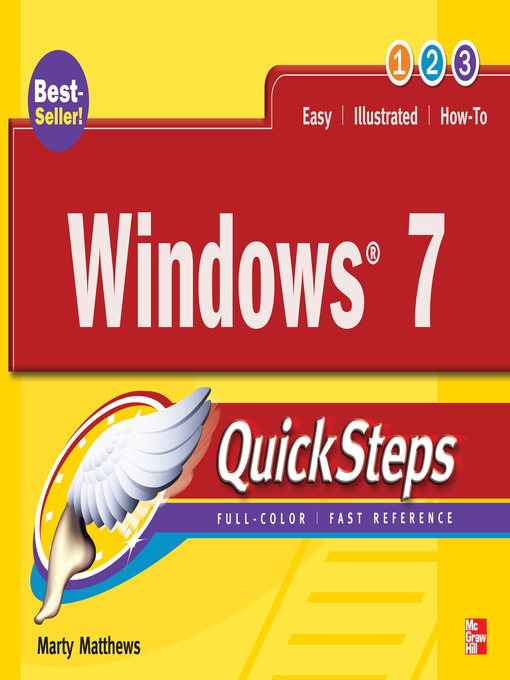 Title details for Windows 7 QuickSteps by Marty Matthews - Wait list